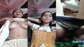Gadis Kampung Muda Pamer Memek Desi-nya Di Video Mms