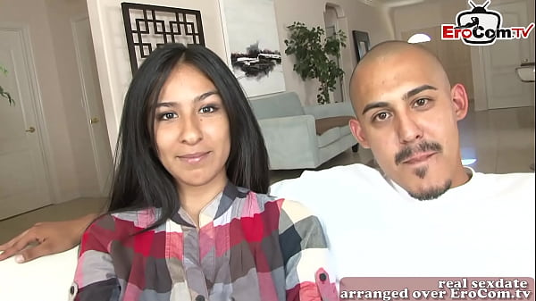 Pasangan Arab Amatir Coba Main Film Panas Pertama Bareng Gadis Kurus