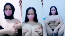 Ukhti Hijab Live, Remas-remas Toket Montok Sampai Basah