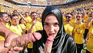 Cewek Fans Jerman Digebrak Habis-habisan Sama Tim Lawan – Video Ai Hot