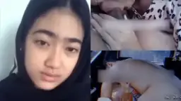 Syakirah Lagi Crot Di Mobil, Mulut Basah Kena Kontol