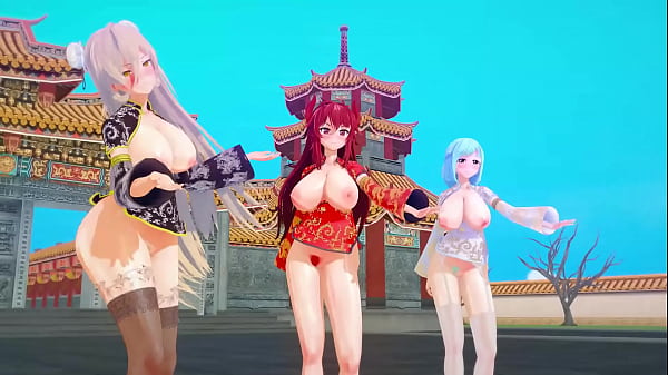 Mmd Vtuber Cina Malam Imlek, Goyang-goyang Panas Bikin Ngilu 【kkvmd】 (karya 熊野ひろ)